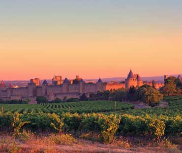 Carcassonne Sunset